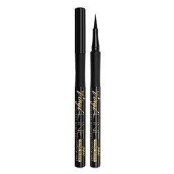 Подводка-фломастер для глаз LUXVISAGE VINYL LINE ultra black 24H waterproof