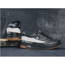 Кроссовки Fila Aape black/white