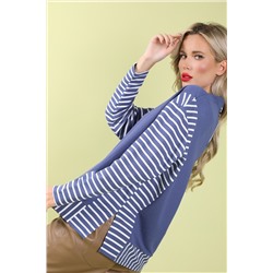 Лонгслив трикотажный oversize с длинными рукавами