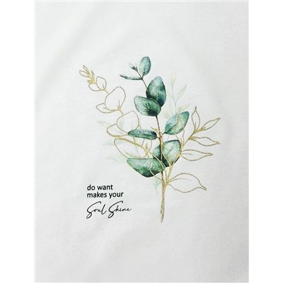 Футболка из премиального хлопка с авторским принтом