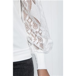 Джемпер трикотажный Арабелла (белый) Б14424-5М