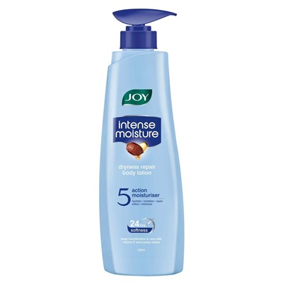 INTENSE MOISTURE dryness repair body lotion, JOY (ИНТЕНСИВНОЕ УВЛАЖНЕНИЕ лосьон для тела против сухости кожи, Джой), с дозатором, 400 мл. - СРОК ГОДНОСТИ ДО 31 ИЮЛЯ 2025 ГОДА
