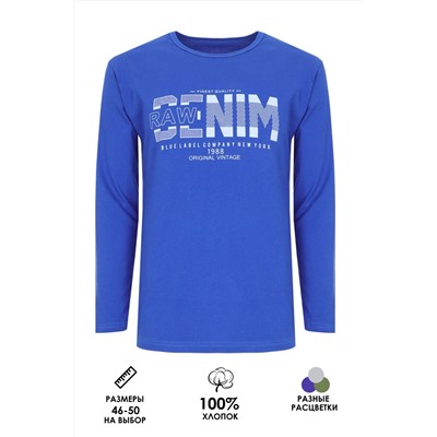 Футболка с длинным рукавом ФН171 Denim