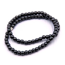 БУСЫ ИЗ ГЕМАТИТА для нормализации давления (шарики по 5-6 мм., длина 45 см.), 1 шт.