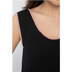 Сарафан Новый сезон (черно-розовый) П13630-10М
