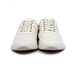 B1392-2 BEIGE Полуботинки спортивные мужские (натуральная кожа) размер