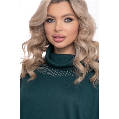 Платье Алина (темно-зеленое) П8388
