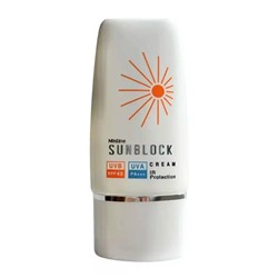 SUNBLOCK Cream SPF40, PA+++, Mistine (Крем для лица солнцезащитный увлажняющий, с двойной защитой SPF40, Мистин), 30 мл.