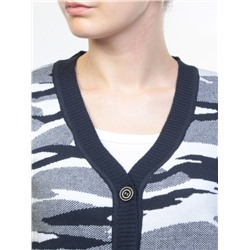 E-101 Кардиган женский (80% хлопок, 20% anti-pillfibre) размер свободный 44-46