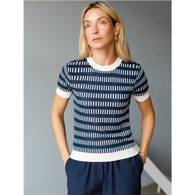 Джемпер тонкой вязки из вискозы