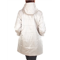 22-305 BEIGE Куртка демисезонная женская AKiDSEFRS (100 гр.синтепона) размер 54