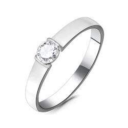 Кольцо, куб.циркон., Л-26821