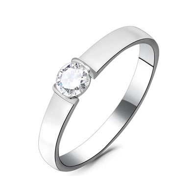 Кольцо, куб.циркон., Л-26821