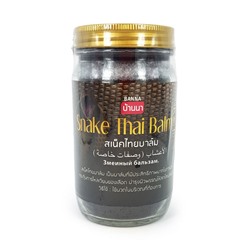 SNAKE THAI BALM, Banna (ЗМЕИНЫЙ тайский черный бальзам, Банна), 200 г.