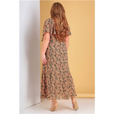 Liona Style 485 зеленый, Платье