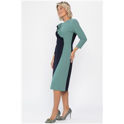 Платье Эванесса (мятно-синее) П12744-35М