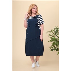 Romanovich Style 1-2353 синий/белый, Платье