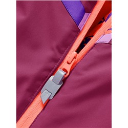 Горнолыжный костюм для девочки бордового цвета 9326Bo