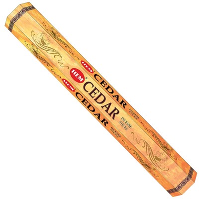 Hem Incense Sticks CEDAR (Благовония КЕДР, Хем), уп. 20 палочек.