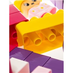 Конструктор пластиковый «Замок принцессы» 40 деталей Baby Blocks