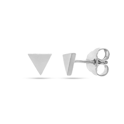 Серьги из серебра без вставки, В10-2106