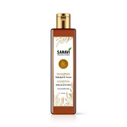 SHAMPOO Shikakai & Neem, SLS & PARABEN FREE, Sanavi (ШАМПУНЬ для волос от перхоти ШИКАКАЙ И НИМ, Санави), 200 мл.