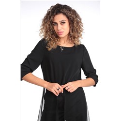 Karina deLux M-1030-1 черный, Брюки,  Туника