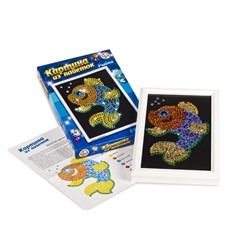 Картина из пайеток «Рыбка», набор для творчества