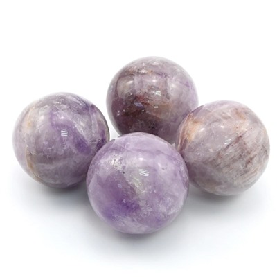 Шар из аметиста, диаметр 61-63мм, 320гр, сорт 2