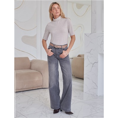 Водолазка из премиального хлопка с эластаном