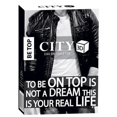 CITY 3D BE TOP 90ml /муж. M~