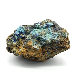 Азурмалахит камень 95*62*46мм, 211г