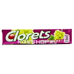 Жевательная резинка Мускат и мята XP Muscat Mint Clorets, Япония, 20,8 г