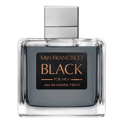VERO UOMO SAN FRANCISCO BLACK /муж. M~