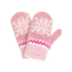 Варежки детские "Снежинка" 3 цвета 0608-43
