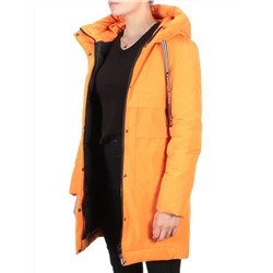 8802 ORANGE Пальто зимнее женское CLOUD LAG CAT  (200 гр. холлофайбер) размер 46