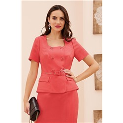 Lissana 4696 коралл, Юбка,  Жакет