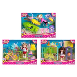 Paula. Игровой набор "Paula. Летние развлечения" 3 вида в ассортименте СА 0400