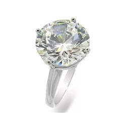 Кольцо из серебра куб.циркон., ЗК1100386