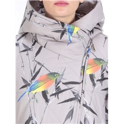 806 GRAY Пальто демисезонное женское (100 гр. синтепон) размер 54