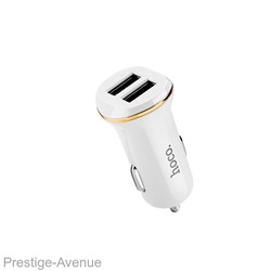 Hoco АВТОМОБИЛЬНАЯ ЗАРЯДКА Z1 CAR CHARGER SET MICRO (БЕЛЫЙ)