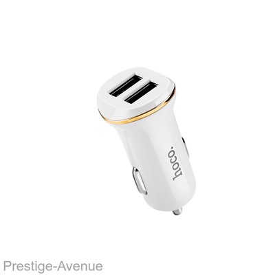 Hoco АВТОМОБИЛЬНАЯ ЗАРЯДКА Z1 CAR CHARGER SET MICRO (БЕЛЫЙ)