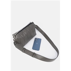 Сумка стеганая с широким ремнем №1491