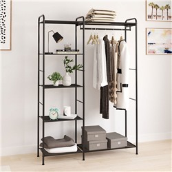 Гардеробная система "Валенсия 1" (VALENCIA 1 clothes rack) ГСВ1 Ч (Черный)
