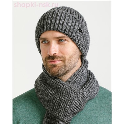 235 T Шапка мужская флис (56-58)