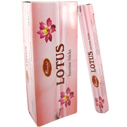 Aromatika LOTUS Incense Sticks (ЛОТОС ароматические палочки, Ароматика), шестигранник, 20 г.