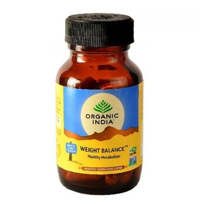 WEIGHT BALANCE, Healthy Metabolism, Organic India (ВЭЙТ БАЛАНС (БАЛАНС ВЕСА), здоровый метаболизм, Органик Индия), 60 капс.