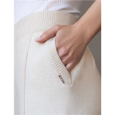 Прямые брюки из пряжи с кашемиром