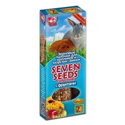 Seven Seeds палочки для кроликов и морских свинок с фруктами 2 шт. АГ