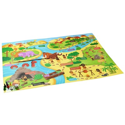 Игра настольная ходилка «Мир до начала времен» (европодвес)